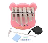 Kalimba de 17 Teclas, Piano de Pulgar Portátil, Material de Arce Rosa - Diseño Atractivo, Fácil de Aprender, Ideal para Niños y Adultos