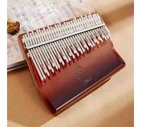 Kalimba de doble capa de 34 teclas Piano portátil para principiantes con estuche de transporte, juego de herramientas de afinación, piano de dedo de madera para meditación, sonido, regalo de Acción de