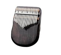 Kalimba De Nogal Negro 17/21 Teclas Piano De Pulgar Portátil Teclado Kalimbas Profesional Instrumentos Musicales Con Accesorios Piano De Dedos(17 keys2)