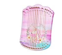 Kalimba Guitarra Fingerstyle De 17 Cuerdas Instrumento Musical Pequeño Sencillo Y Fácil Aprender Kalimba Creativa(3/4)