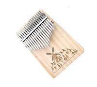 Kalimba Instrumento 17 Teclas Tonos Kalimba Dedo Pulgar Piano Madera Maciza Cuerpo De Pino Instrumento Musical Para Principiantes (Color : 05)