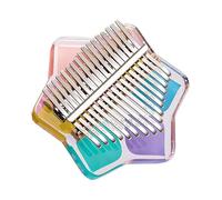 Kalimba Instrumento Instrumento Musical Kalimba Profesional 17 Teclas Kalimba Acrílico Portátil Para Principiantes