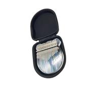 Kalimba Instrumento Kalimba 17 teclas Arco Iris acrílico pulgar Piano arrancador claro dedo Piano Tune martillo pegatinas(17 mickey)