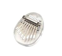 Kalimba Instrumento Mini Órgano De Pulgar Transparente Para Amantes De La Música Instrumento De Teclado Kalimba Acrílico 8 Teclas(C)