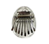 kalimba Instrumento musical cromático profesional de nivel básico, kalimba de agua acrílica, piano de pulgar de 8 tonos (Color : 3)