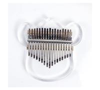 kalimba Instrumento musical lindo Kalimba superventas piano de pulgar de 17 tonos kalimba acrílico para principiantes (Color : 4)
