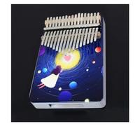 Kalimba Instrumento Piano De Dedo Portátil De Madera De Color Kalimba De 17 Teclas Para Principiantes Instrumento Pintado Profesional (Color : 06)