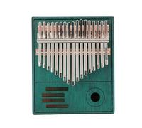 Kalimba Instrumento Piano De Pulgar De Madera Maciza De Caoba Kalimba De 17 Notas Conjunto Completo De Accesorios(A)