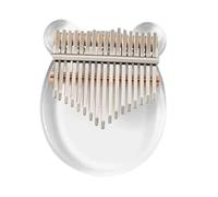 Kalimba Instrumento Piano De Pulgar Kalimba Acrílico De 17 Teclas Instrumento Musical Portátil Teclado De Piano Kalimba Transparente