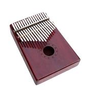Kalimba Instrumento Piano De Pulgar Kalimba De 17 Teclas Con Teclado De Madera De Chapa Completa Piano Profesional De Bambú En Color De Madera Original(C)