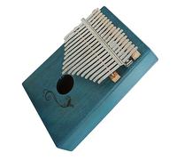 Kalimba Instrumento Piano de pulgar Kalimba de 17 teclas, instrumento Musical hecho a mano con martillo de afinación y pegatinas de escala