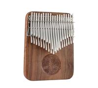 Kalimba Instrumento Piano De Pulgar Profesional Kalimba 38 De 34 Teclas Totalmente De Madera Maciza De Nogal Negro Instrumento De Piano De Dedo Kalimba De 24 Teclas(38C)
