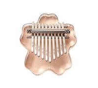 Kalimba Kalimba Acrílico Transparente 10 Teclas Portátil Mini Pulgar Piano Teclado Musical Regalos De Calimba Para Principiantes(Style 2)
