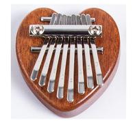 kalimba Mini instrumento musical de nivel básico piano de dedo de ocho notas instrumento musical kalimba de madera maciza de 8 notas (Color : 3/4)