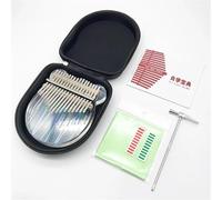 Kalimba para principiantes 17 teclas Arco Iris acrílico cromático pulgar Piano Kalimba portátil profesional africano dedo profesional (Color : 2)