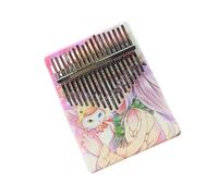 Kalimba para principiantes Conjunto completo de accesorios piano de pulgar cromático kalimba piano de dedo de nivel básico kalimba de 17 tonos (Color : 3/4)