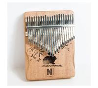 Kalimba para principiantes Piano de pulgar Kalimba, piano de dedo portátil y fácil de aprender de 17 tonos para principiantes masculinos y femeninos (Color : 5)