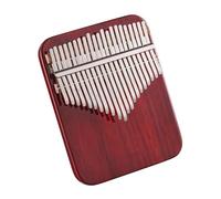 Kalimba para principiantes Teclado de piano de dedo kalimba de corazón púrpura tablero único de 17/21 teclas música piano de pulgar profesional kalimba madera maciza (Color : 18)