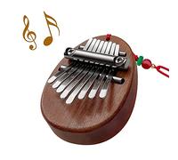 Kalimba - Piano de pulgar (8 teclas, portátil, tamaño mini, instrumentos musicales, regalo de madera maciza, para niños y principiantes, profesional, tamaño mini)