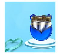 kalimba Piano de pulgar Kalimba piano de dedo portátil y fácil de aprender de 17 tonos para principiantes para hombres y mujeres (Color : 2)