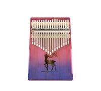 Kalimba Piano De Pulgar Piano De Dedo Kalimba De 17 Tonos Tocando Instrumentos Musicales Simples(Style 4)