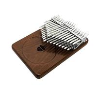 Kalimba Piano Kalimba De 34 Teclas En Tono C 2 Capas Cromático Para Pulgar Madera De Nogal Con Estuche De Transporte