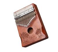 Kalimba Portátil Profesional Vintage Coco De Mer Con 17 Notas Para Principiantes Kalimba Principiantes