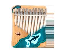kalimba profesional 17/21 clave Kalimba escala cromática creación marimba instrumento musical música escala cromática lindo instrumento musical (Color : 21)