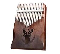 kalimba profesional 17 teclas portátil lindo instrumento pulgar piano profesional cromático principiantes Kalimba (Color : 5)