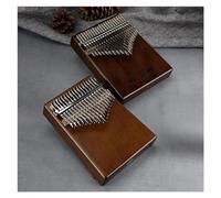 kalimba profesional 21 teclas/17 teclas nogal profesional portátil lindo instrumento musical principiante pulgar piano escala cromática (Color : 21)
