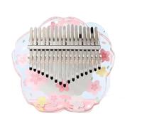 kalimba profesional Acrílico transparente escala cromática Piano de pulgar profesional Kalimba dedo Piano instrumento Musical Kalimba (Color : 2)