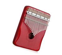 kalimba profesional Caja de resonancia kalimba con núcleo de caoba roja piano de pulgar piano de dedo kalimba para principiantes kalimba de 21 tonos