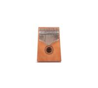 kalimba profesional Caoba moiré color madera 17 tonos pulgar piano dedo piano instrumento musical portátil