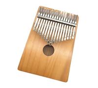 kalimba profesional Chapa de pino de 17 tonos amarillo-marrón piano kalimba para dedos de 17 tonos piano kalimba para pulgar de 17 tonos
