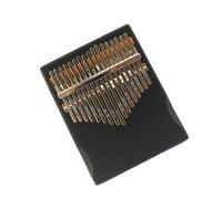 kalimba profesional Conjunto completo de accesorios piano de pulgar cromático kalimba piano de dedo de nivel básico kalimba de 17 tonos (Color : Black)