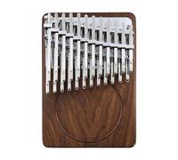 kalimba profesional Cromático doble capa 24 teclas Kalimba C clave nogal negro doble capa pulgar Piano profesional portátil