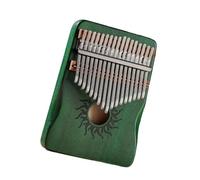kalimba profesional Instrumento de teclado de piano de pulgar de 17 y 21 teclas piano de dedo kalimba de 17 y 21 teclas kalimba de arce de madera maciza (Color : 17)