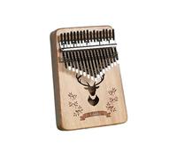 kalimba profesional Instrumento Kalimba de 17 teclas Piano de pulgar Piano de dedo de caoba Marimba profesional música Kalimba 17 teclas cromáticas profesionales (Color : 2)