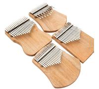 kalimba profesional Instrumento musical de madera de alcanfor sólido de 17 teclas piano de pulgar cromático piano de pulgar portátil profesional para principiantes tono C