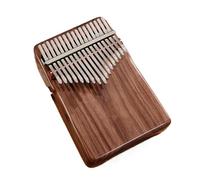 kalimba profesional Instrumento musical kalimba de 17 tonos piano de pulgar kalimba piano de pulgar de mano de nogal negro