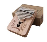 kalimba profesional Instrumento musical kalimba de palisandro tarjeta cromática profesional portátil pulgar bonito instrumento musical para principiantes (Color : 7)