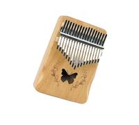 kalimba profesional Instrumento musical kalimba para principiantes piano de dedo estilo mariposa color madera 21 tonos