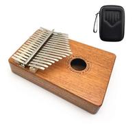 Kalimba Profesional Kalimba 17 Keys Thumb Piano Mahogany Kalimba 17 Key Finger Piano Keyboard Instrumento(Set)