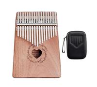 Kalimba Profesional Kalimba 17 Keys Thumb Piano Mahogany Kalimba 17 Key Finger Piano Keyboard Instrumento(Set)