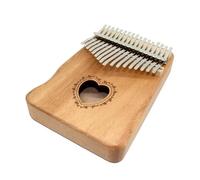 kalimba profesional Kalimba 17 teclas pulgar Piano madera de alta calidad caoba africano Kalimba lindo (Color : 2)