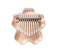 Kalimba Profesional Kalimba Acrílico Transparente 17/21 Teclas Portátil Mini Pulgar Piano Teclado Musical Principiante Calimba Regalos(10 keys1)