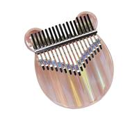 kalimba profesional Kalimba colorido acrílico para principiantes piano de dedo pulgar piano cristal transparente kalimba 17 tonos