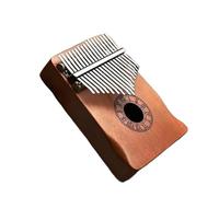 Kalimba Profesional Kalimba De 17 Teclas, Instrumento De Teclado Portátil De Caoba Africana Azul O Marrón, Dedo Pulgar, Piano, Calimba(Brown 2)