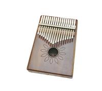 kalimba profesional Kalimba instrumento musical para principiantes piano de dedo mejorado de madera de Acacia de 17 notas