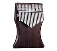 kalimba profesional Kalimba Palisandro Sapele Nogal Instrumento para principiantes Kalimba 17 teclas Profesional (Color : 3/4)